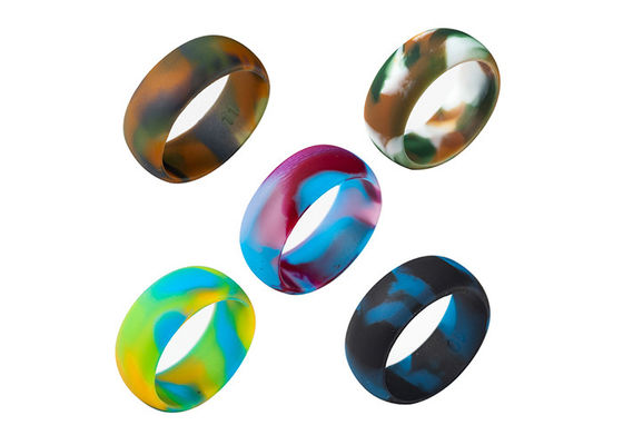 China Non Corrosiveness Silicone Awareness Bracelets 68x12x2mm Low Cadmium supplier