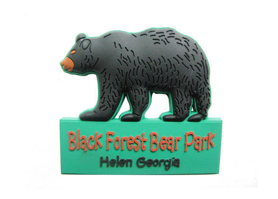 China Souvenir 3d Animals Rubber Fridge Magnets Single Or Double - Sided Effect supplier