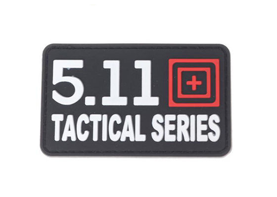 China Embossed Custom Pvc Patches , Multiple Type Custom 3d Pvc Patches Nontoxic supplier