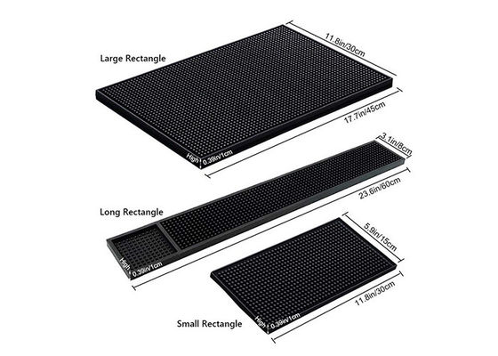 China Whiskey Waterproof Rubber Backed Bar Mats Available With Your Own Bespoke Design supplier