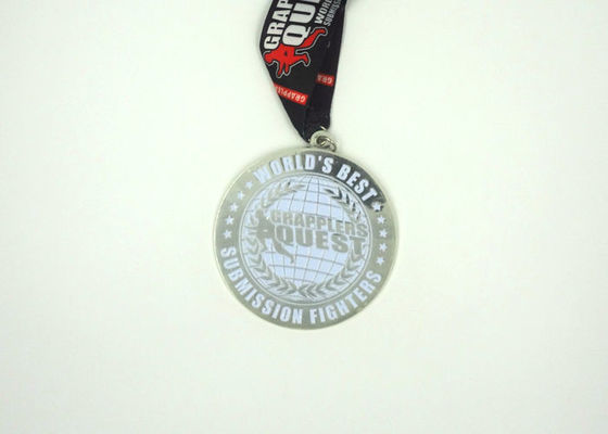 China Hanging Production Marathon Custom Award Medals Soft Enamel With Ribbon supplier