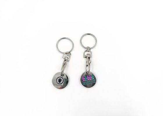 China Promotion Gifts Custom Metal Keyrings , 2D Or 3D Effect Personalised Metal Keyrings supplier