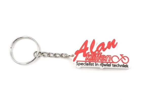 China Irregular Shape Soft PVC Keychains Odorless And Eco - Friendly For Souvenir supplier