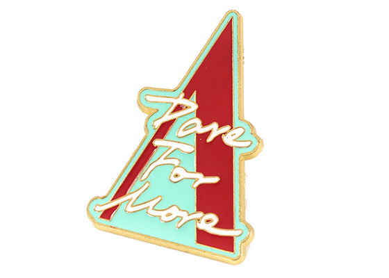 China Golden Brooches Soft Enamel Plated Lapel Badge Pins For Promotional Gift supplier