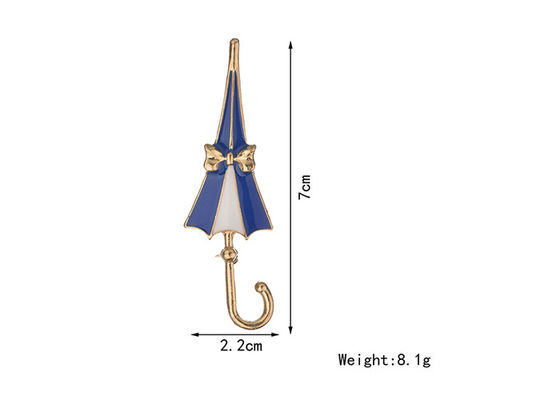 China Women Custom Enamel Lapel Pins Luxury Clothing Metal Brooches Aluminum Alloy Material supplier