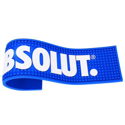 Promotional Soft PVC Bar Mat Silk Screen Printing Logo Long Service Life supplier