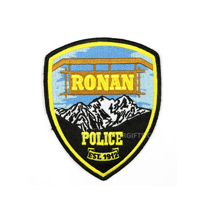 Custom Felt Adhesive Embroidered Patches For Clothes Plastic Backing Or As Per Request supplier