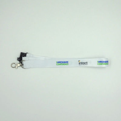 Heat Transferred Screen Printed Dye Sublimated Lanyards For Sports Competition Event supplier