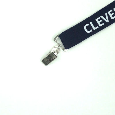 SilkScreen Printing Plain Imprint Polyester Lanyards With Logo Custom supplier