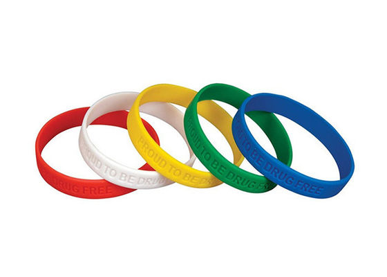 Promotion gift adjustable sports made bracelets custom cheap silicone wristband supplier