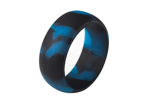 Non Corrosiveness Silicone Awareness Bracelets 68x12x2mm Low Cadmium supplier