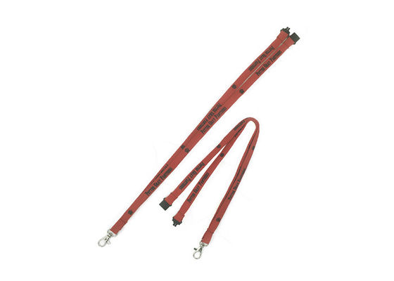 Custom Logo Custom Safety Lanyards , 920x15mm Cool Id Badge Lanyards supplier