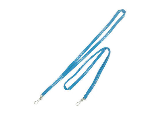 Polyester Breakaway Custom Tubular Lanyards 920x15mm With Id Card Holder supplier