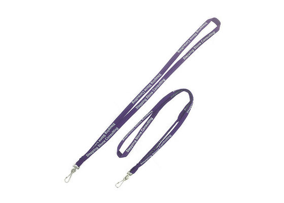 Polyester Breakaway Custom Tubular Lanyards 920x15mm With Id Card Holder supplier