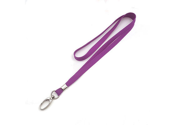 Colorful Polyester Fast Custom Lanyards , Silk Screen Custom Sports Lanyards supplier