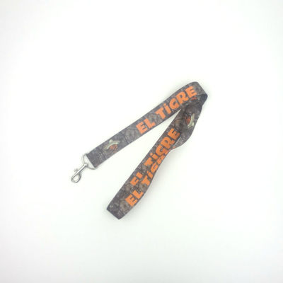 Personalized Advertising Dye Sub Lanyards , Colorful Polyester Id Card Lanyard supplier