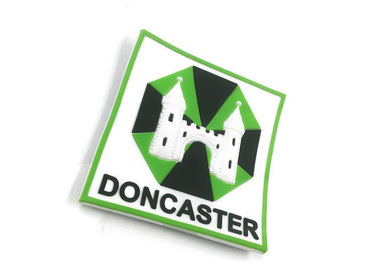 Square Country Rubber Refrigerator Magnets , Soft Fridge Magnets For Gifts supplier