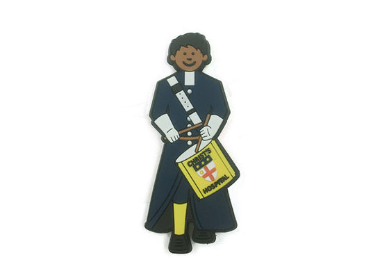 12 Colors Rubber Fridge Magnets Round / Square Or Customized Size Easily To Stick On supplier