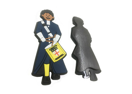 12 Colors Rubber Fridge Magnets Round / Square Or Customized Size Easily To Stick On supplier