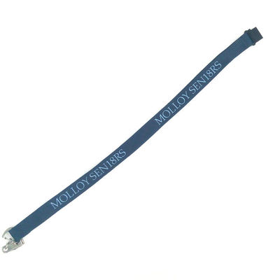 Two Tone Jacquard Badge Neck Strap , Eco - Friendly Custom Neck Lanyard supplier
