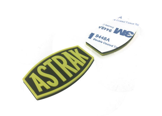 Brand Badges Soft PVC Patches Customized Shape For Clothing Hat Backpack supplier