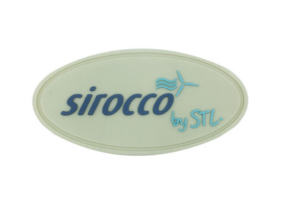 3D Design Soft PVC Patches Up To 12 Colors Per Design With Good Elastic supplier