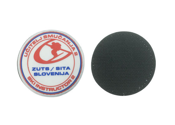 Clothing Garment Custom Soft PVC Patches Appliques Rubber Decorative supplier