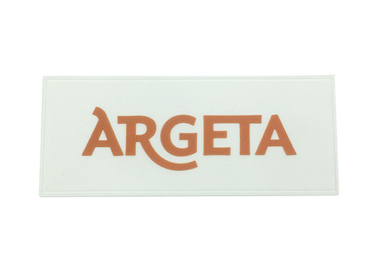 Washable Custom Made Pvc Patches , Self - Adhesive Pvc Logo Patch Fade - Proof supplier