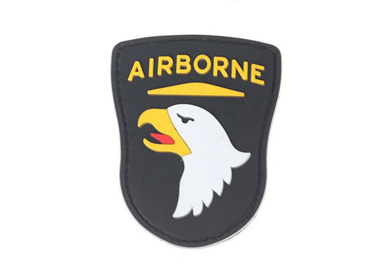 Customized 3D Pvc Tactical Patches , Professional Design Pvc Military Patches supplier
