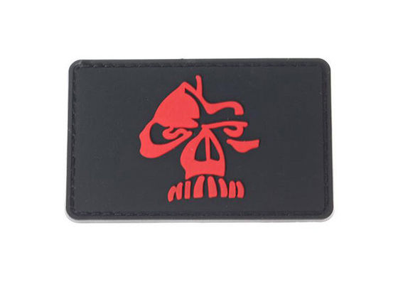 Embossed Custom Pvc Patches , Multiple Type Custom 3d Pvc Patches Nontoxic supplier