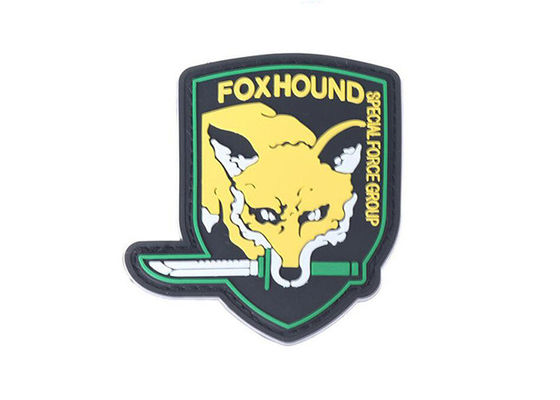 Embossed Custom Pvc Patches , Multiple Type Custom 3d Pvc Patches Nontoxic supplier