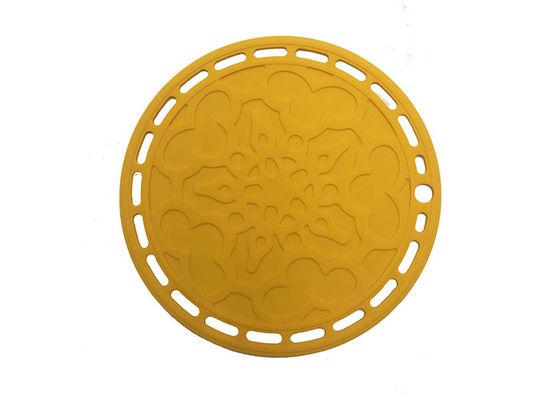 Eco - Friendly Soft PVC Coasters Waterproof Bright Colors With Fragrant And Luminous supplier