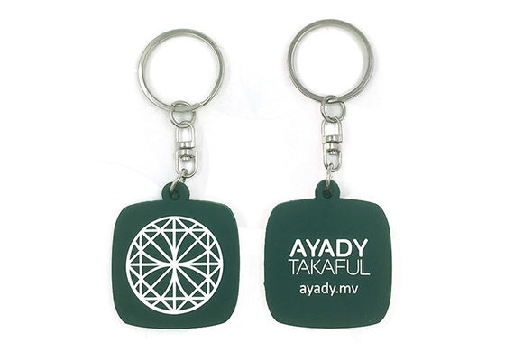 Double Side Men Bag Promotional Pvc Keyrings 35x30x4mm Or Customized Size supplier