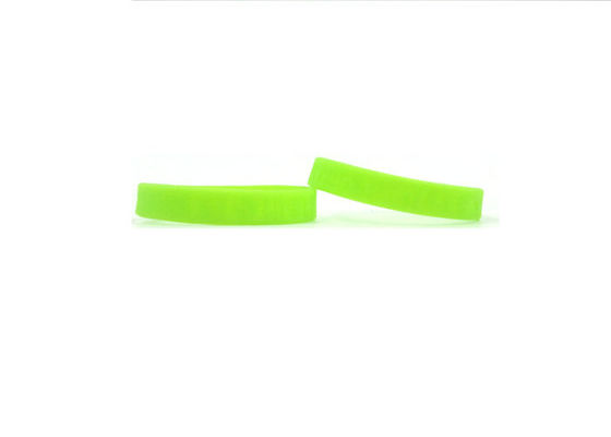 No Color Logo Sports Silicone Wristbands 200mmx17mmx2mm Comfortable For Wearing supplier