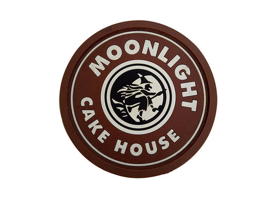 Bar Promotional Pvc Coasters Round Or Customized Shape CMYK Color For Decoration supplier