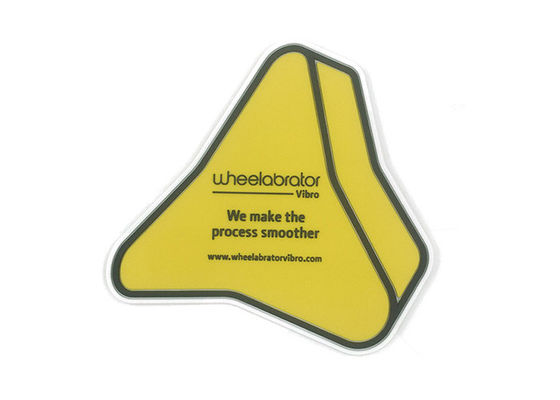 Irregular Custom Soft PVC Coasters Coffee Tea Cup Drinks Coasters Kitchen Accessories supplier