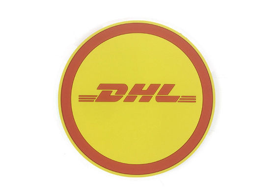 Fashion Soft Soft PVC Coasters Placemat Decoration 10*10cm Or Customized Size supplier