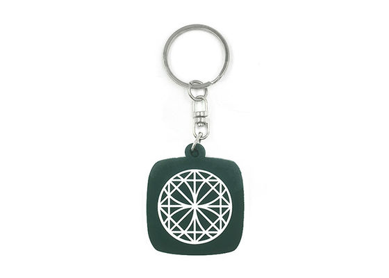 Men Bag Custom Made Keychains , Customized Shape Durable Soft Pvc Keyrings supplier