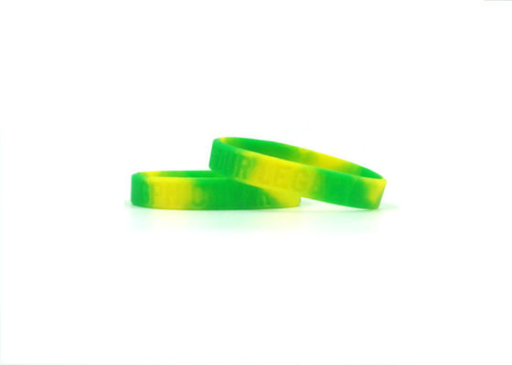 Custom Logo Debossed Sports Silicone Wristbands Without Color Infilled supplier