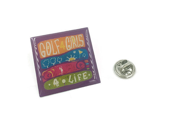 Women Men Custom Enamel Badges , T - Shirt Jewelry Unique Enamel Lapel Pin Badge supplier