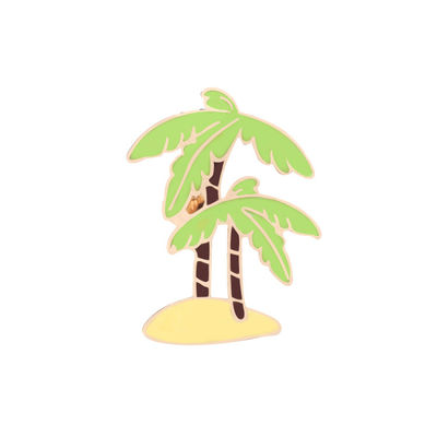 Cartoon Cloud Tree Custom Enamel Pins , Silver Plating Enamel Pin Badges For Kids supplier