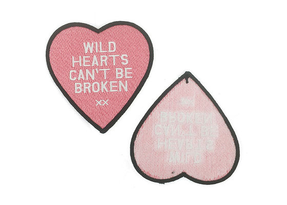 Merrowed Border Personalised Embroidered Patches DIY Apparel Accessories supplier