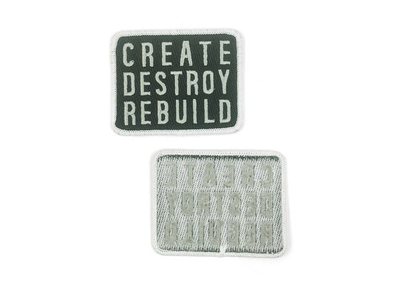 Customized Design Peel And Stick Embroidered Patches Environmental Friendly supplier