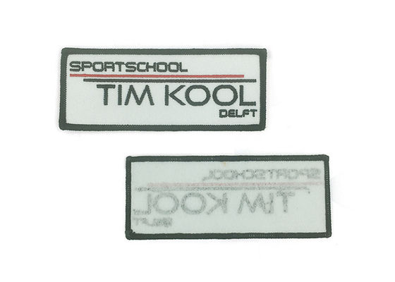 Sewing On Adhesive Embroidered Patches Twill Material For Clothing Dresses supplier