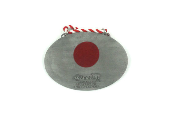 Die Casting Personalized Gold Medals , Custom Metal Medallions With Twisted Rope supplier