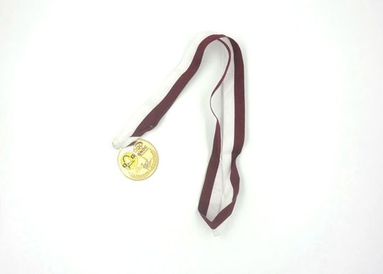 Plated Surface Custom Made Medals , Zinc Alloy Award Coins Medallions supplier
