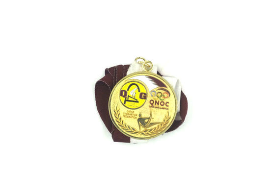 Plated Surface Custom Made Medals , Zinc Alloy Award Coins Medallions supplier