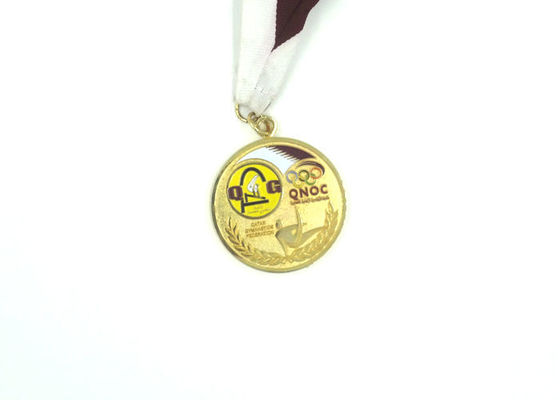 Plated Surface Custom Made Medals , Zinc Alloy Award Coins Medallions supplier
