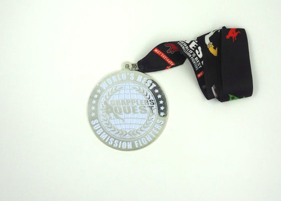 Hanging Production Marathon Custom Award Medals Soft Enamel With Ribbon supplier