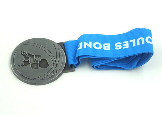 Customized Logos Round Shape Custom Award Medals Zinc Alloy Silver Copper Medal supplier
